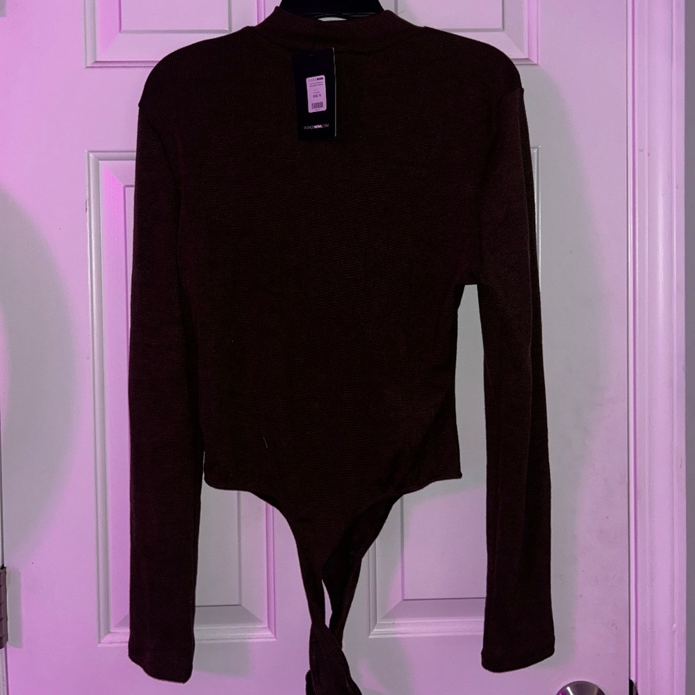 Sweater bodysuit